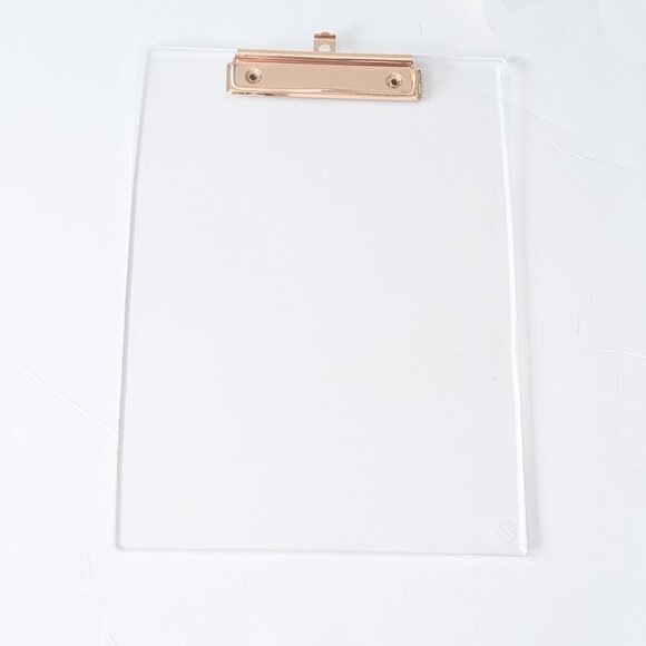 Salt By Sabrina Gold Clear Clipboard BNIB - Picture 1 of 5